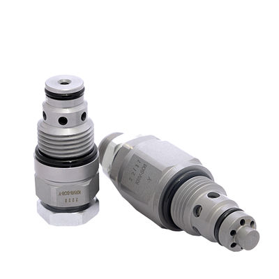 Stalen hydraulische ontlastingsklep olie lossen hydraulische overloopklep stroomregeling