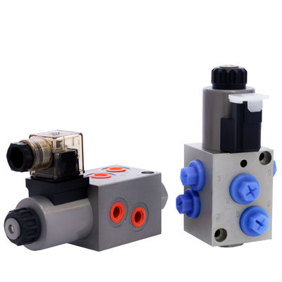 Aan- en uitschakeling van de elektrische klep 6 weg 2 positie Hydraulische elektrische klep