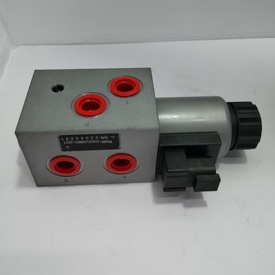 Industriaal hydraulisch magnetoventil twee positie zesweg 12V 24V DC