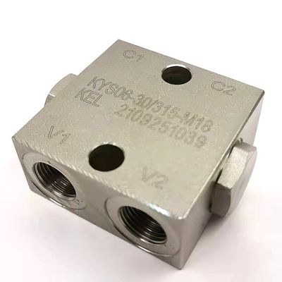 Kleine met dubbel piloot bediende hydraulische controleventil VBPDE-FLV-sluitklep