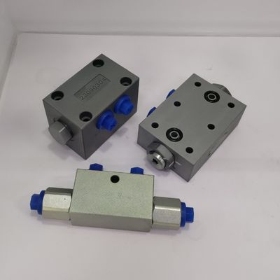 Hydraulische dubbelpiloot bediende controlepul twee cartridgeontwerp