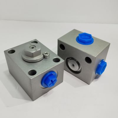 315 bar Hoogdruk Hydraulische kogelklep Tweeweg Tweepositie Rechte type