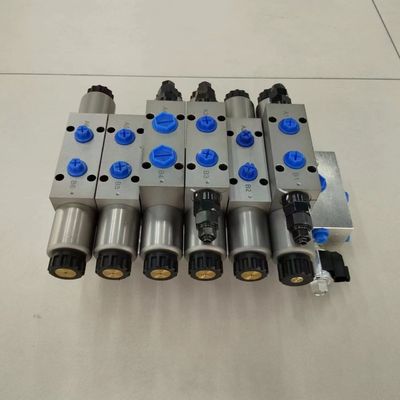 Op maat gemaakte ventielmanifold OEM / ODM Hydraulische ventielmanifold Solenoïde Proportionele Valve Groep