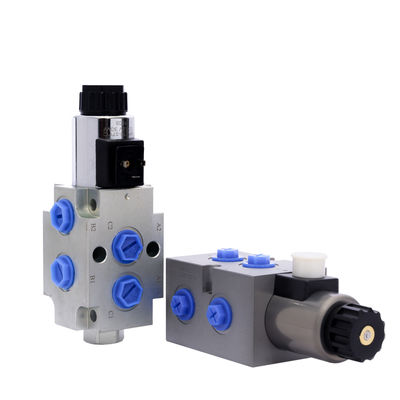 Aan- en uitschakeling van de elektrische klep 6 weg 2 positie Hydraulische elektrische klep