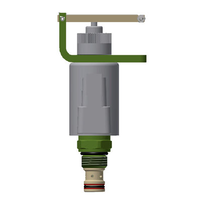 Hydraulische aangepaste klep 60L Stroom Solenoïde Proportionele Klep Met Verstelbare Stroom